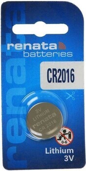 Renata CR 2016 (батарейка литиевая)