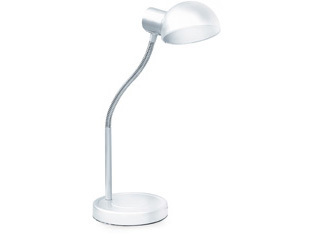 Camelion KD-306  C01 белый (Светильник настольный, 220V, 40W, E27)