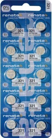 Renata R 321 BL-10 (SR 616 SW, батарейка для часов) MP