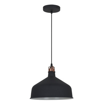 Camelion PL-425L  C62  черный + медь (Светильник подвесной Amsterdam,  1х E27, 60Вт, 230В, металл)